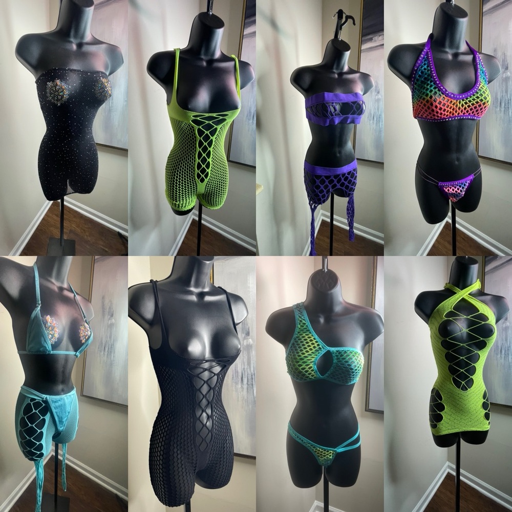 8pc sexy Fishnet Collection